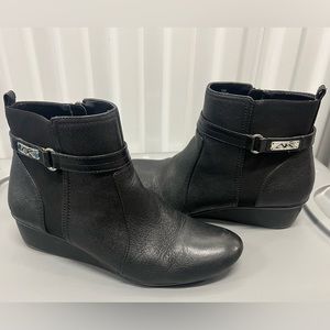 Anne Klein Sport zip up wedges